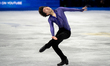 Shun Sato of Japan performs in the men's short program during the ISU Figure Skating World...
