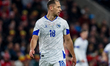 Nikola Katic of Bosnia & Herzegovina moves position during the FIFA World Cup Play-offs Se...