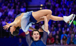 Anastasia Vaipan-Law and Luke Digby of the United Kingdom compete in the Pairs Free Skate...