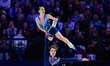 Sofiia Holichenko and Artem Darenskyi of Ukraine compete in the Pairs Free Skate during th...