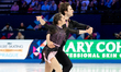 Gabriella Izzo and Luc Maierhofer of Austria perform in the pairs short program during the...