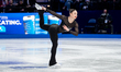 Sofiia Holichenko of Ukraine performs in the pairs short program during the ISU Figure Ska...