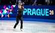 Sofiia Holichenko of Ukraine performs in the pairs short program during the ISU Figure Ska...