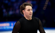 Daniil Parkman of the United States performs in the pairs short program during the ISU Fig...