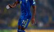 Anthony Elanga of Sweden reacts during the FIFA World Cup 2026 European Qualifiers knockou...