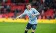 Federico Valverde of Uruguay in action during the international friendly match between Eng...