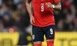 Dominic Solanke of England during the international friendly match between England and Uru...