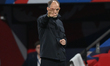 Thomas Tuchel, manager of England, gestures during the international friendly match betwee...