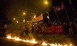 Women marched through the center of the city of Santiago de Chile on 25 July 2016 in favor...