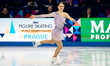 Julia Sauter of Romania performs in the women's free skating during the ISU Figure Skating...