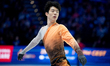 Yudong Chen of China performs in the men's free skating during the ISU Figure Skating Worl...