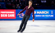 Deniss Vasiljevs of Latvia performs in the men's free skating during the ISU Figure Skatin...