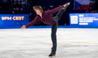 Deniss Vasiljevs of Latvia performs in the men's free skating during the ISU Figure Skatin...