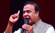Assam Chief Minister Himanta Biswa Sarma attends a public rally of the Bharatiya Janata Pa...