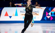 Marie-Jade Lauriault and Romain Le Gac of Canada perform in the ice dance free dance durin...