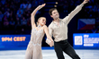 Phebe Bekker and James Hernandez of Great Britain perform in the ice dance free dance duri...