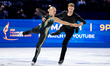 Natalie Taschlerova and Filip Taschler of the Czech Republic perform in the ice dance free...