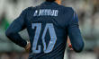 Maximiliano Araujo of Uruguay in action during the international friendly match between Al...