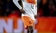 Jeremie Frimpong of the Netherlands during the friendly international match between the Ne...