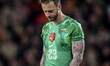 Goalkeeper Mark Flekken of the Netherlands during the friendly international match between...