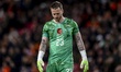 Goalkeeper Mark Flekken of the Netherlands during the friendly international match between...