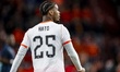 Jorrel Hato of the Netherlands during the friendly international match between the Netherl...