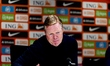 National coach Ronald Koeman of the Netherlands national team speaks during a press confer...