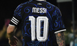 Lionel Messi of Argentina during the match between Argentina and Zambia at Estadio Alberto...