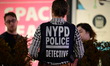 Members of the NYPD Crime Scene Unit work at the location where a 36-year-old man was fata...