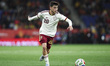 Pedri of Spain controls the ball during the international friendly match between Spain and...