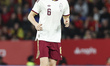 Dean Huijsen of Spain controls the ball during the international friendly match between Sp...