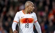 Donyell Malen of the Netherlands during the friendly international match between the Nethe...