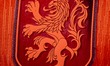 Detail of the KNVB logo on the new away kit of the Dutch national team during the friendly...