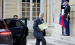 France's junior Minister in charge of external trade, Nicolas Forissier, arrives to attend...