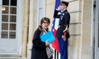 France's Agriculture Minister Annie Genevard arrives to attend a cabinet meeting chaired b...