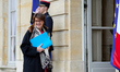 France's Agriculture Minister Annie Genevard arrives to attend a cabinet meeting chaired b...