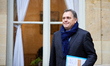 France's Transport Minister Philippe Tabarot leaves a cabinet meeting chaired by the prime...