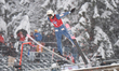 Piotr Zyla participates in the Red Bull Target Jumping at the Wielka Krokiew ski jump hill...