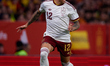 Pedro Porro of Spain in action during the international friendly match between Spain and E...