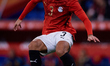 Mohamed Hany of Egypt in action during the international friendly match between Spain and...