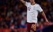 Fermin of Spain reacts during the international friendly match between Spain and Egypt at...