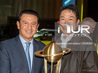 Jose Munoz, President and CEO of Hyundai Motor Company, and SangYup Lee, Executive Vice President Head of Hyundai and Genesis Global Design,...