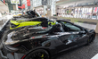 McLaren car models are on display at the New York International Auto Show media day at the...