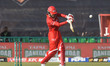 Sameer Minhas plays a shot during the Pakistan Super League (PSL) match between Islamabad...