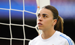 Misa Rodriguez goalkeeper of Real Madrid and Spain during the warm-up before the UEFA Wome...