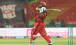 Azam Khan plays a shot during the Pakistan Super League (PSL) match between Karachi Kings...