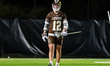 Luke Breslin of the Lehigh Mountain Hawks is present during an NCAA men's lacrosse game at...