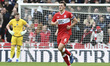 Dael Fry of Middlesbrough jogs back to his own half for the restart after scoring the firs...