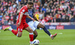Callum Brittain of Middlesbrough during the Sky Bet Championship match between Middlesbrou...
