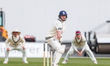 Rob Yates of Warwickshire on strike during the Rothesay County Championship match between...